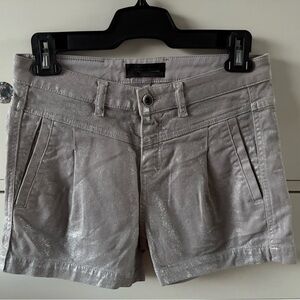 DIESEL BLACK GOLD Silver Shorts